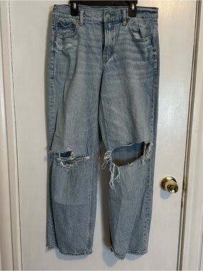 Women’s Size 8 American Eagle Outfitters Strigid Wide Leg Jeans